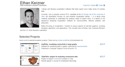 Desktop Screenshot of ethankerzner.com